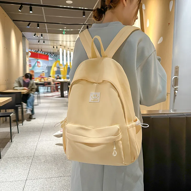 Yalu Nylon Backpack Unisex Multicolor-30