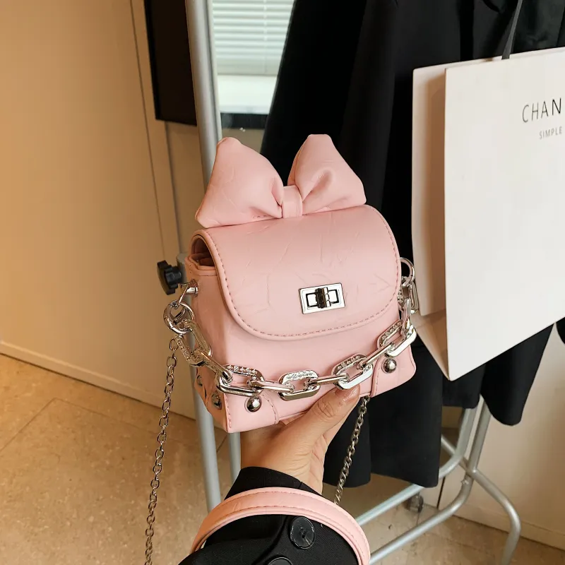 Yalu PU Crossbody Bag Handbag Shoulder Bag Regular Women's Black/Silver/Pink/White-19