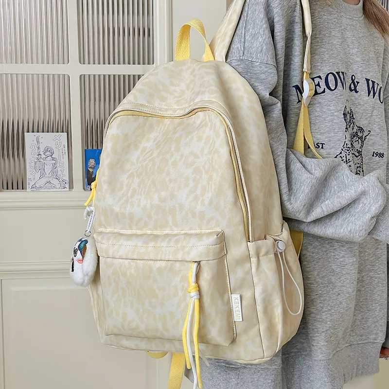 Yalu Nylon Backpack Unisex Multicolor-18
