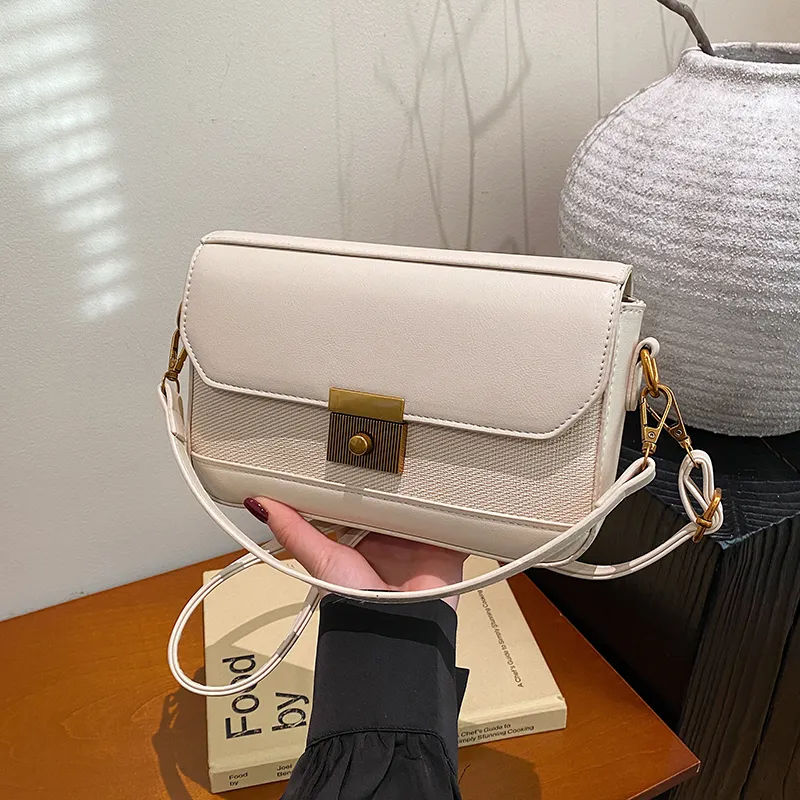 Yalu PU Shoulder Bag, Crossbody Bag Regular Women's Black/White/Brown/Gray/Khaki/Green-10