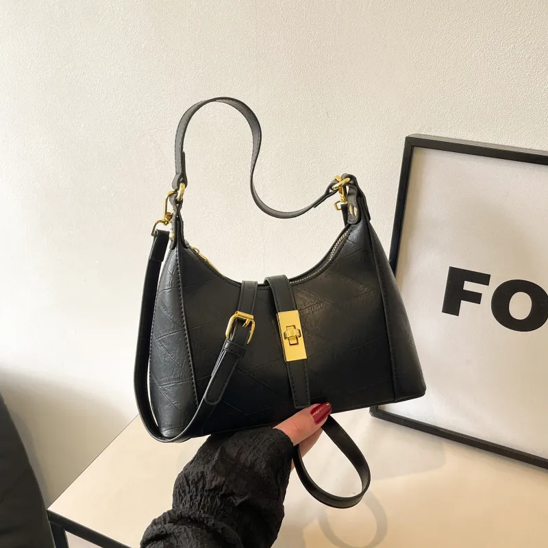 Yalu PU One Shoulder Handbag Crossbody Bag Regular Women's White/Pink/Green/Khaki/Black/Dark Khaki-42
