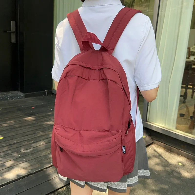 Yalu Nylon Backpack Unisex Multicolor-24