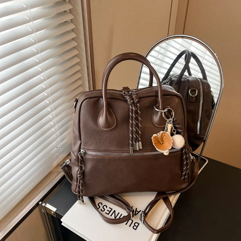 Yalu PU Handbag Backpack Shoulder Bag Crossbody Bag Regular Women's Multicolor-3