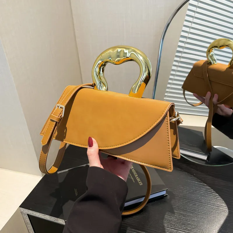 Yalu PU Handbag, Shoulder Bag Regular Women's Black/Red/Khaki/Coffee/Brown-19