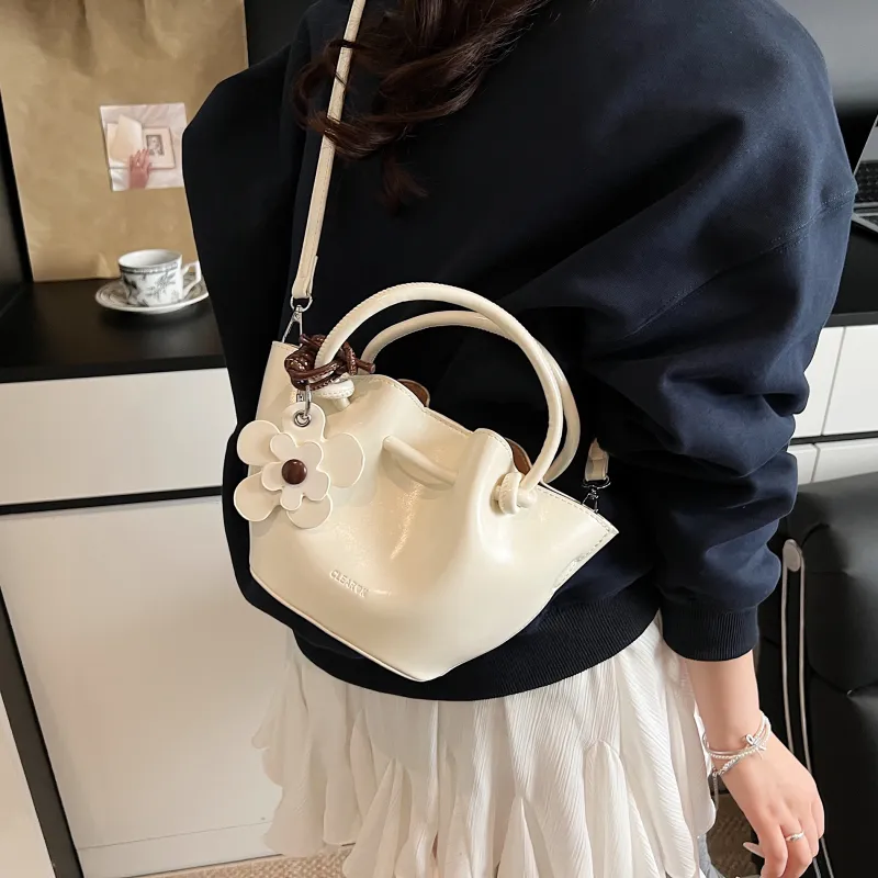 Yalu PU Soft Leather Material One Shoulder Handbag Women's Multicolor-3