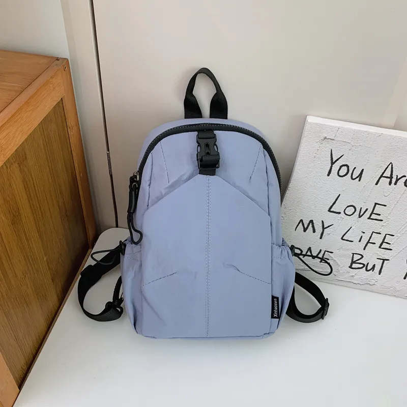 Yalu Nylon Backpack Regular Women's Black/Yellow/Khaki/Army Green/Blue-18
