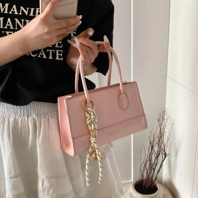 Yalu PU Shoulder Bag, Crossbody Bag, Handbag Regular Women's White/Black/Silver/Pink-26