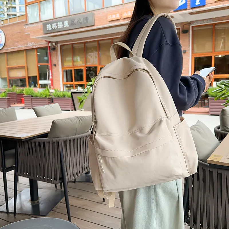 Yalu Nylon Backpack Unisex Multicolor-3