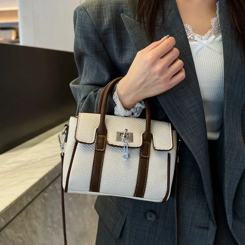 Yalu PU Kelly Bag, Handbag, Crossbody Bag Regular Women's Multicolor-2
