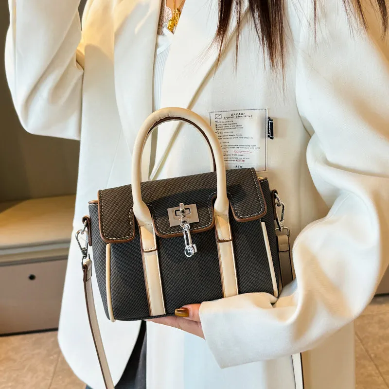 Yalu PU Kelly Bag, Handbag, Crossbody Bag Regular Women's Multicolor-22