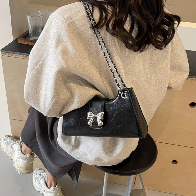 Yalu PU Shoulder Bag Regular Unisex Multicolor-18