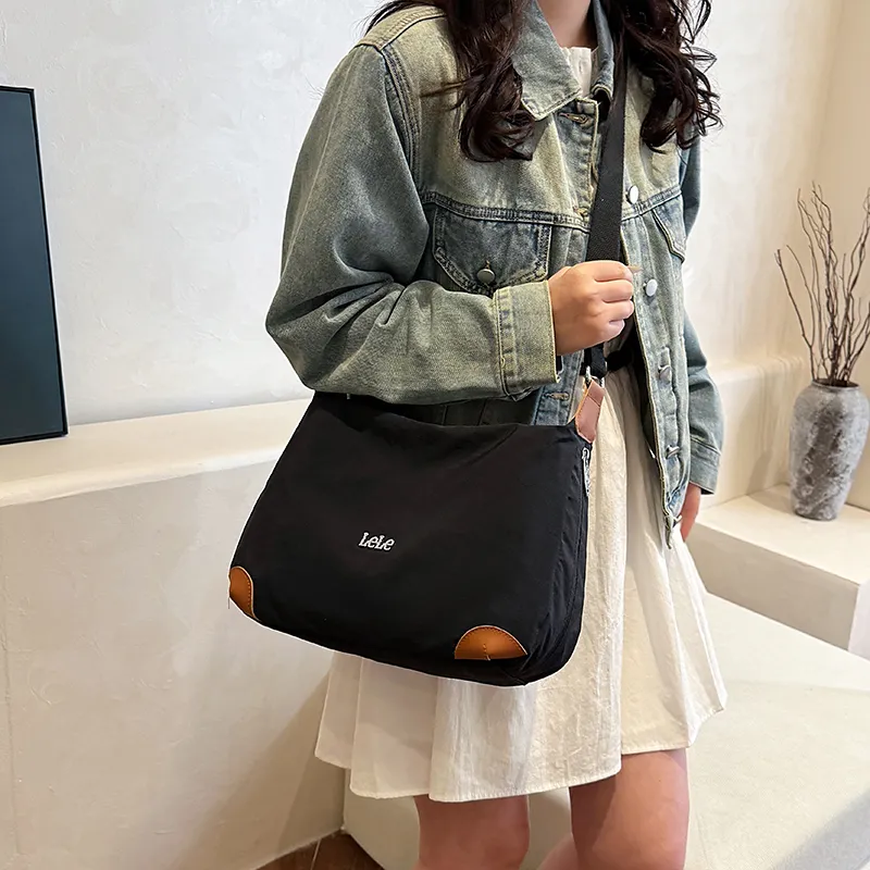 Yalu Repellent Oxford Cloth Shoulder Bag, Crossbody Bag Regular Women's Multicolor-20