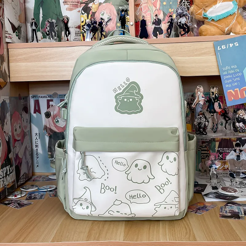 Yalu Nylon Backpack Unisex Multicolor-20