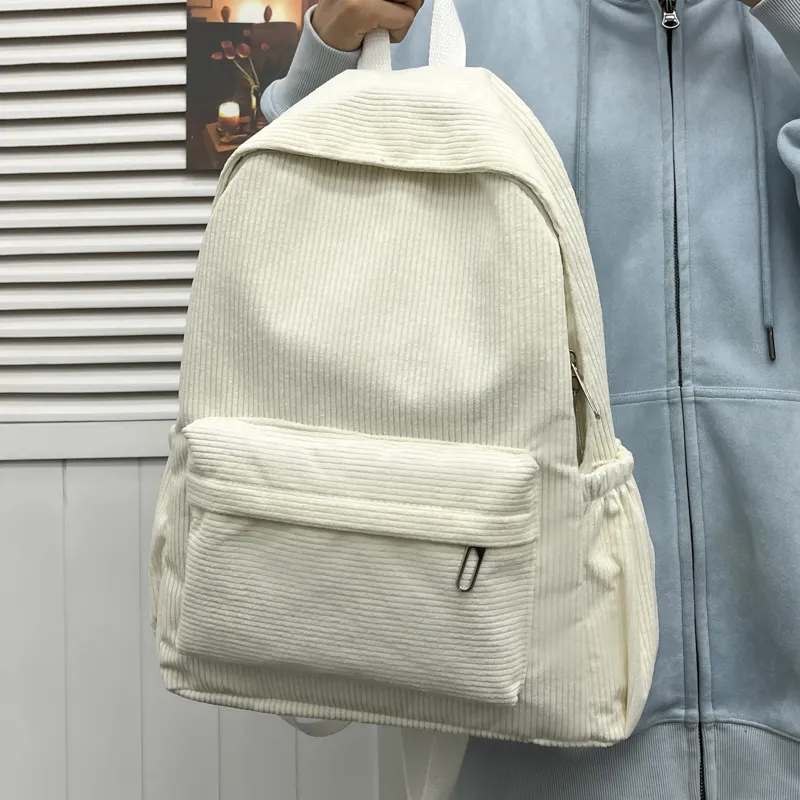 Yalu Corduroy Backpack Women's Multicolor-23