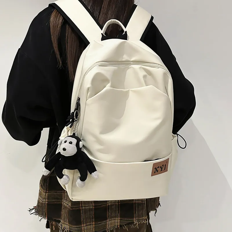 Yalu Nylon Backpack Unisex Multicolor-26