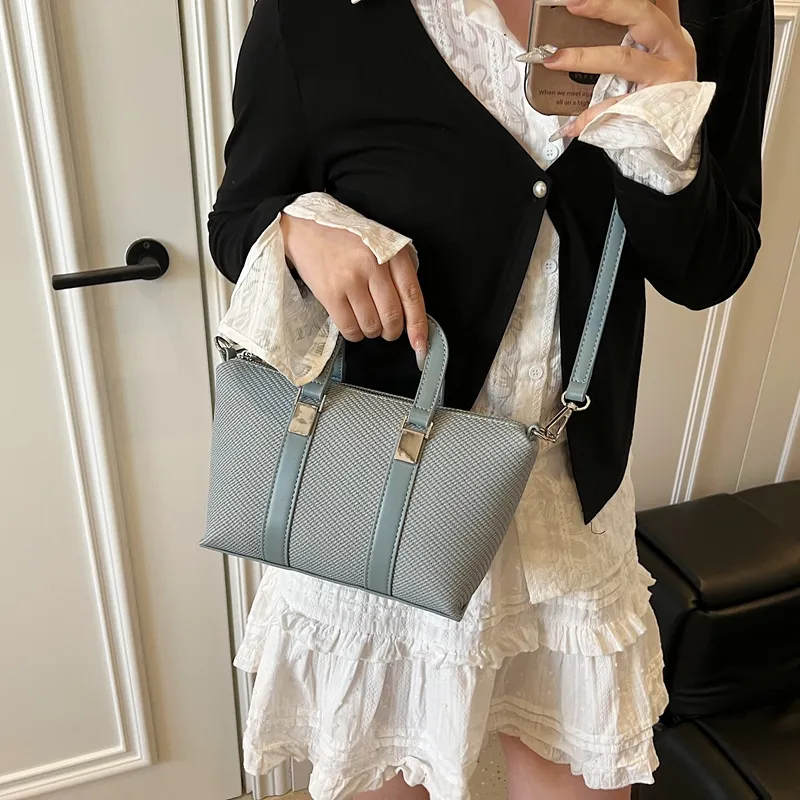 Yalu PU Handbag, Shoulder Bag, Crossbody Bag Regular Women's Black/White/Khaki/Blue-17