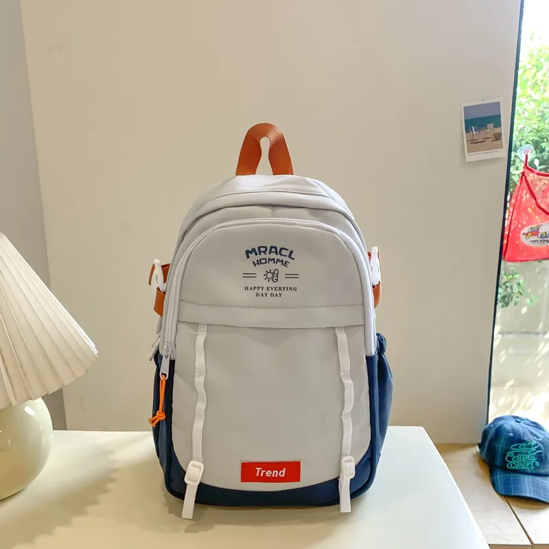 Yalu Nylon Backpack Unisex Multicolor-29