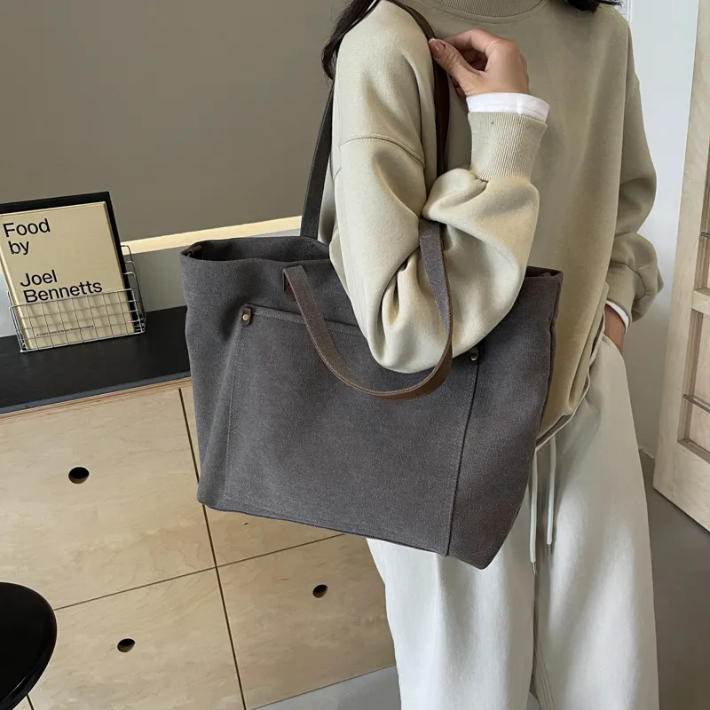 Yalu Canvas Bag, Tote Bag, Shoulder Bag Regular Women's Multicolor-12