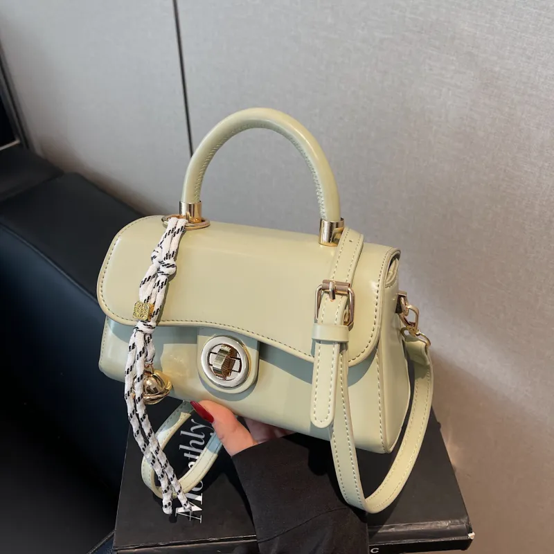Yalu PU Shoulder Bag, Crossbody Bag, Handbag Women's Pink/Khaki/Green/Black-17