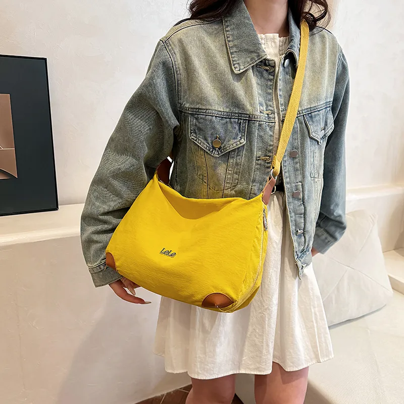 Yalu Repellent Oxford Cloth Shoulder Bag, Crossbody Bag Regular Women's Multicolor-9