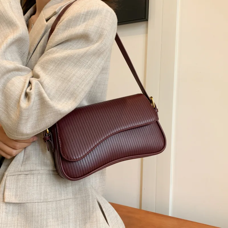Yalu PU Portable Crossbody Bag, Shoulder Bag Women's White/Black/Coffee/Red-15
