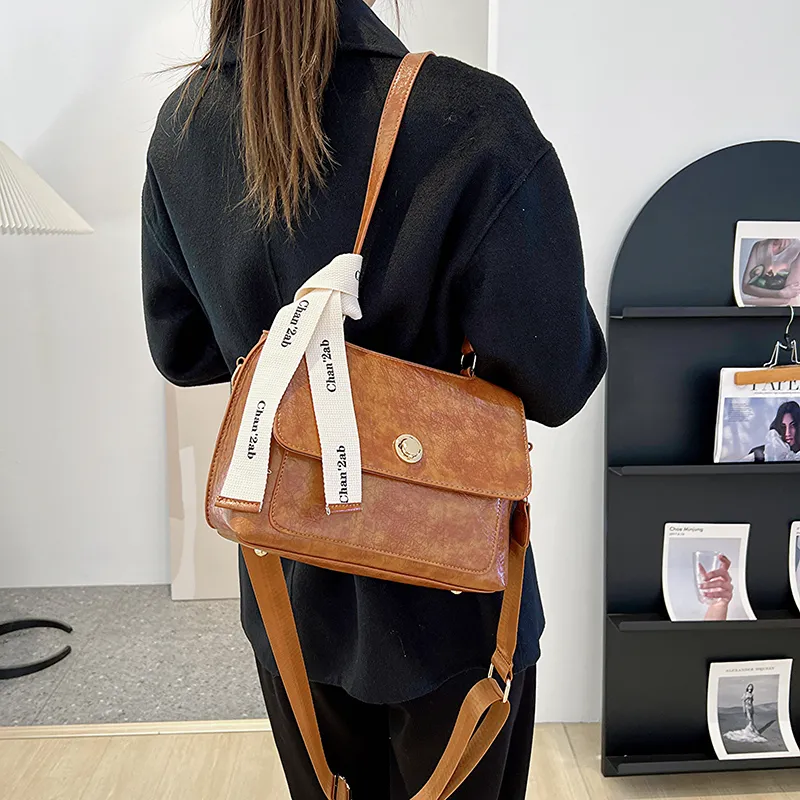 Yalu PU Small Square Bag Crossbody Bag Shoulder Bag Regular Women's Multicolor-29