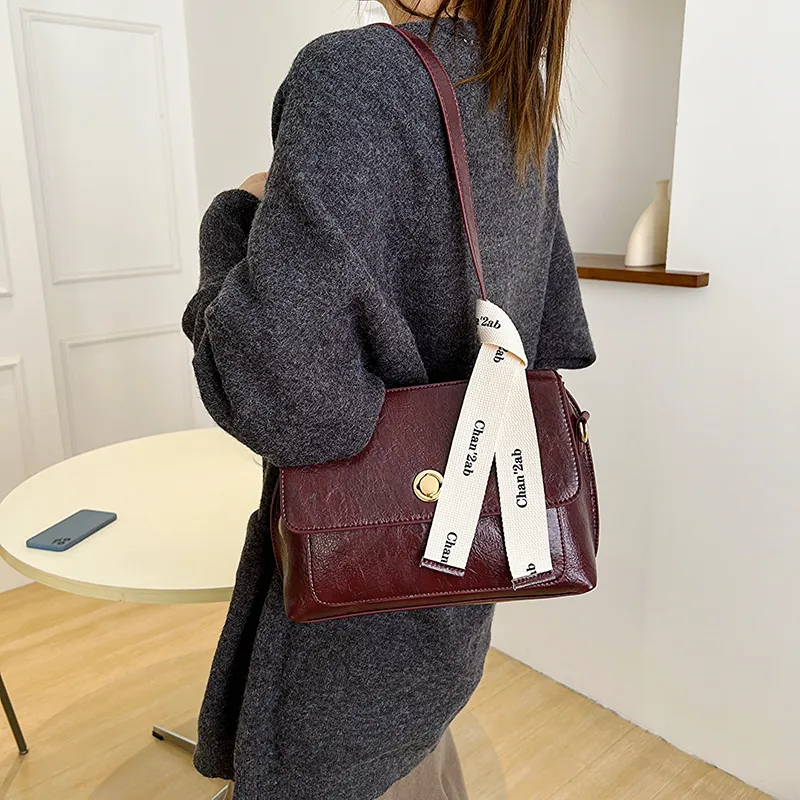 Yalu PU Small Square Bag Crossbody Bag Shoulder Bag Regular Women's Multicolor-12