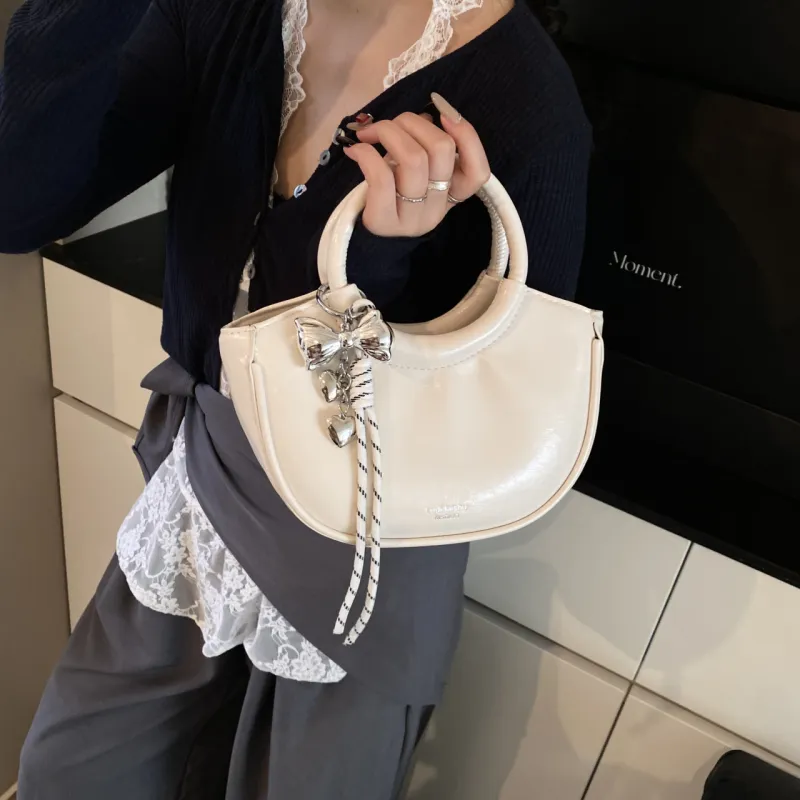 Yalu PU Shoulder Bag, Crossbody Bag, Handbag Regular Women's Silver/Black/Pink/Blue/White-31