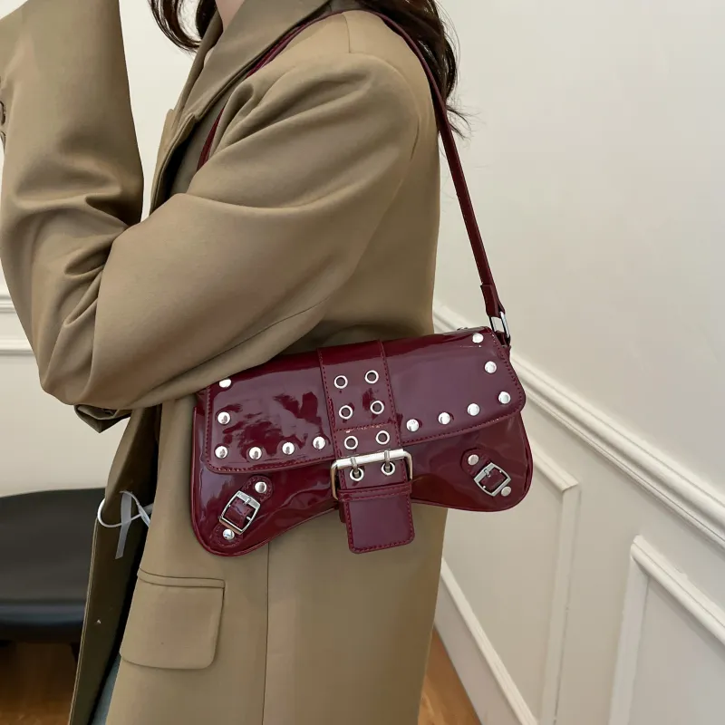 Yalu PU Shoulder Bag Women's Multicolor-14