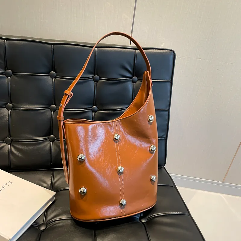 Yalu PU Shoulder Bag, Handbag Women's Black/Coffee/Brown/Red-5