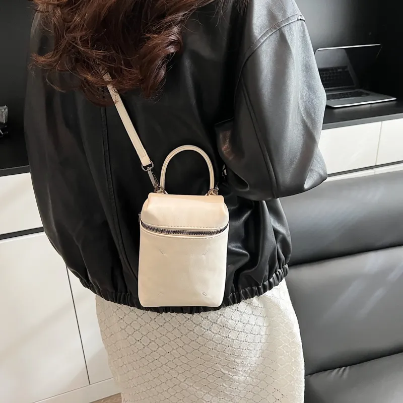 Yalu PU Handbag, Crossbody Bag Women's Black/White/Khaki-10