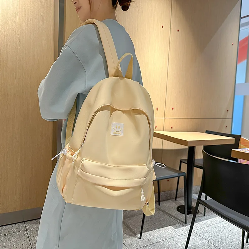Yalu Nylon Backpack Unisex Multicolor-27