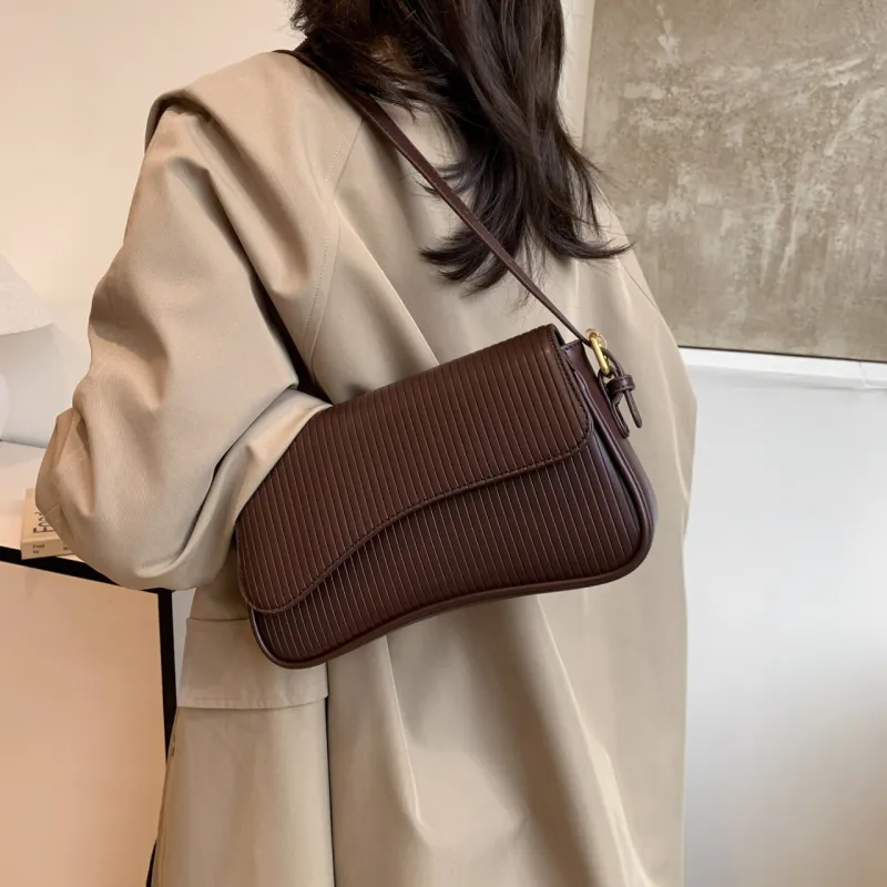 Yalu PU Portable Crossbody Bag, Shoulder Bag Women's White/Black/Coffee/Red-22