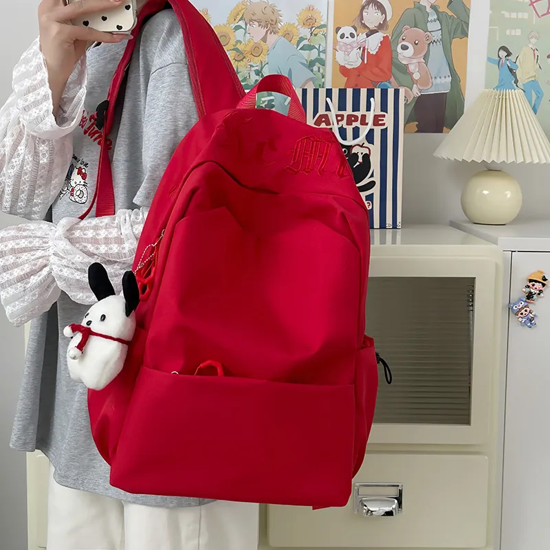 Yalu Nylon Backpack Unisex Multicolor-18