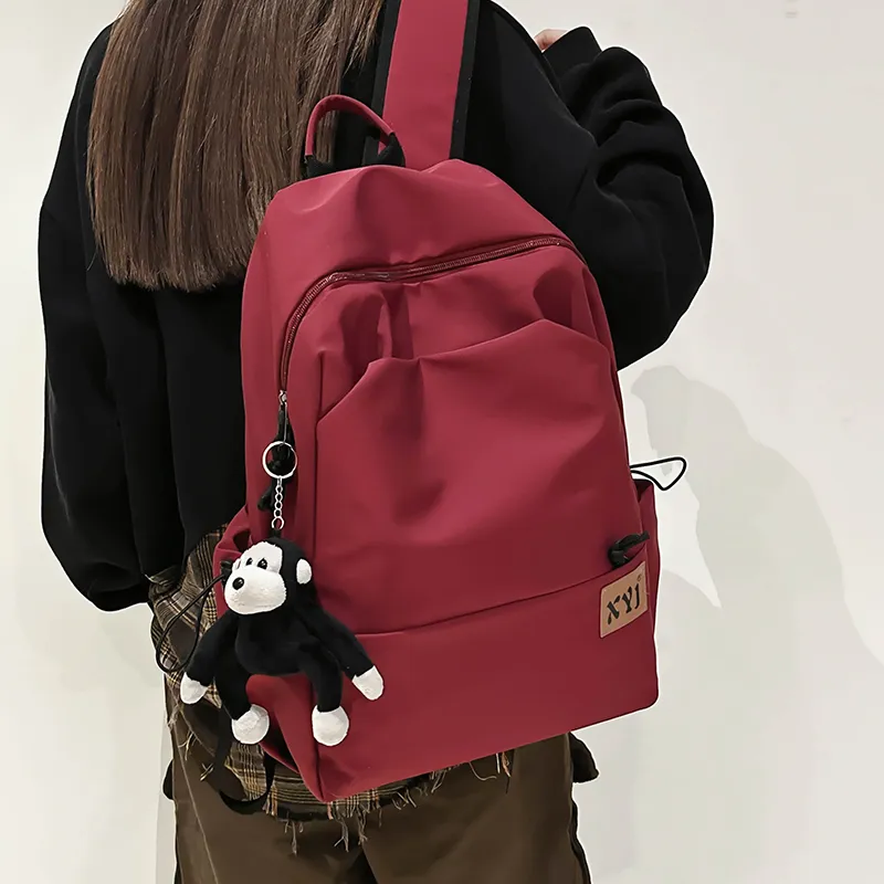 Yalu Nylon Backpack Unisex Multicolor-22