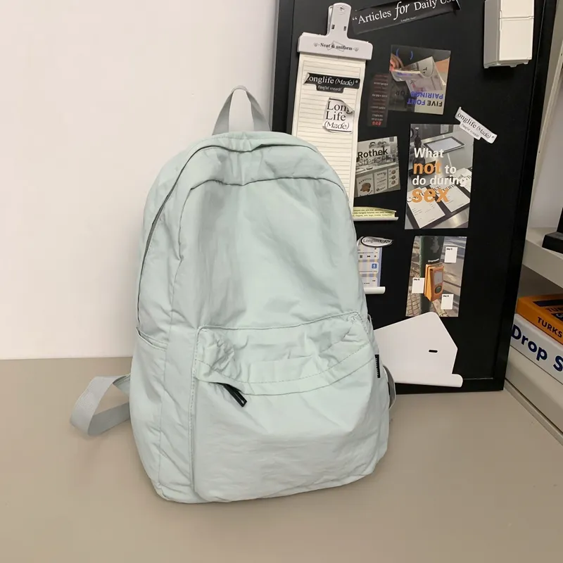 Yalu Nylon Backpack Unisex Multicolor-16