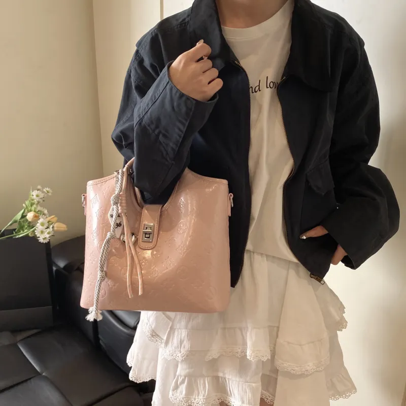 Yalu PU Bucket Bag Handbag Women's Multicolor-17