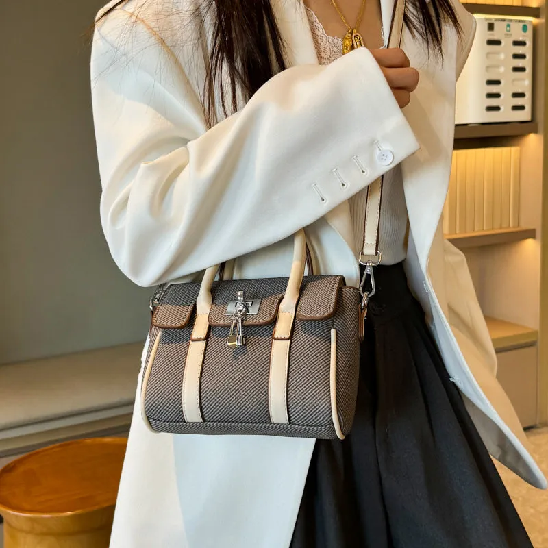 Yalu PU Kelly Bag, Handbag, Crossbody Bag Regular Women's Multicolor-17