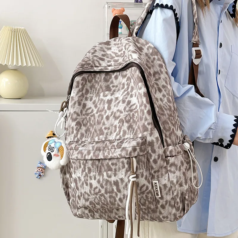 Yalu Nylon Backpack Unisex Multicolor-25