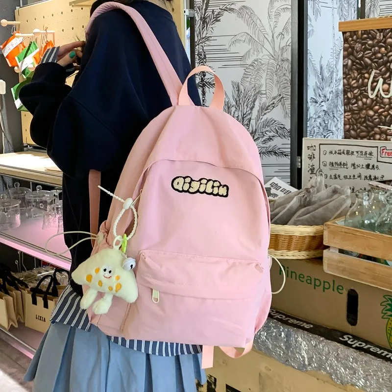 Yalu Nylon Backpack Unisex Multicolor-32