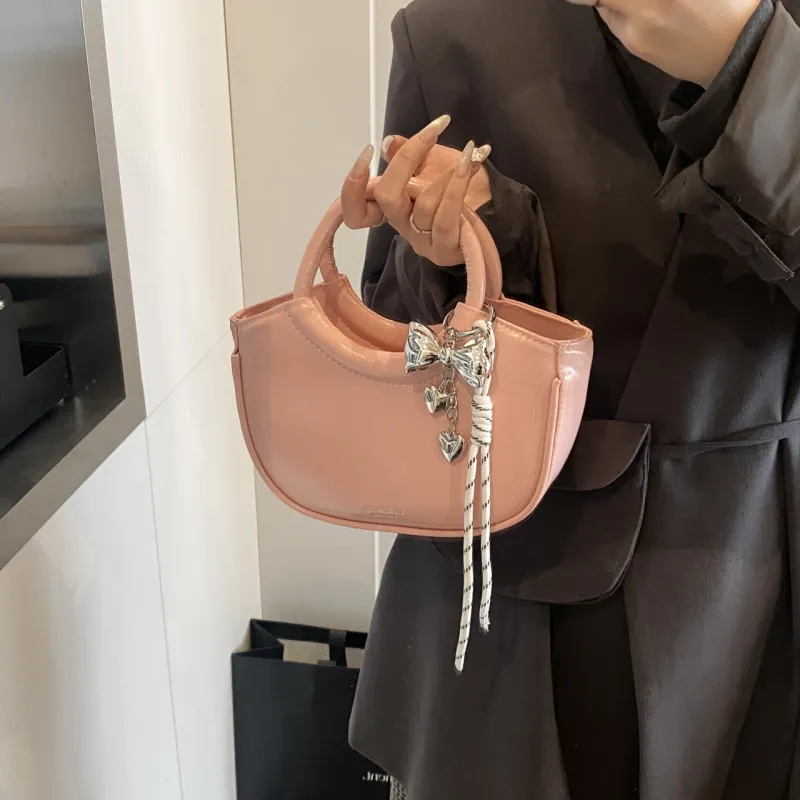 Yalu PU Shoulder Bag, Crossbody Bag, Handbag Regular Women's Silver/Black/Pink/Blue/White-17