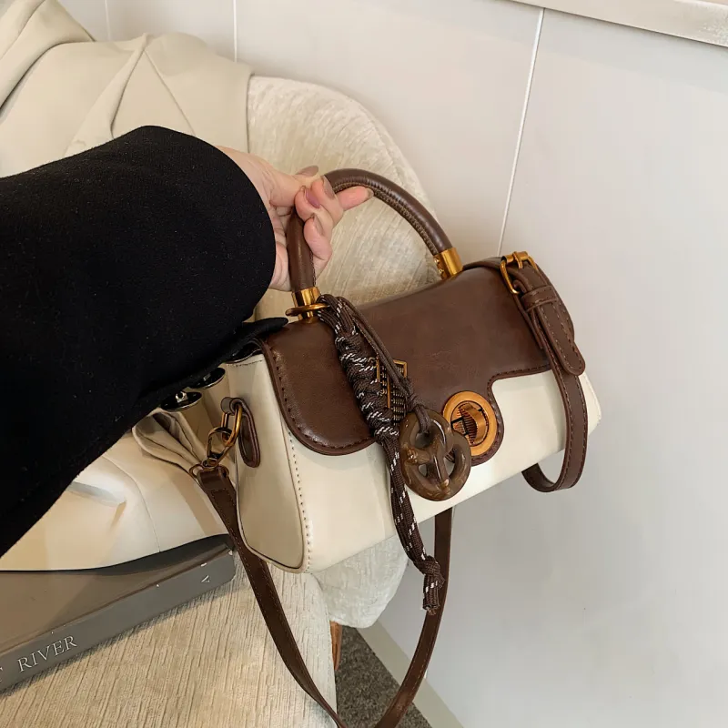 Yalu PU Shoulder Bag, Crossbody Bag, Handbag Regular Women's Coffee/White/Brown/Black-7