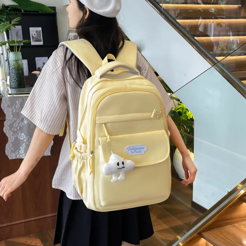 Yalu Twill Backpack Women's Multicolor-4