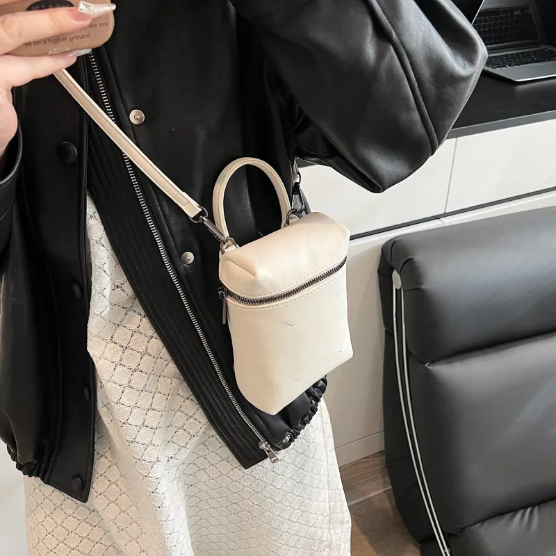 Yalu PU Handbag, Crossbody Bag Women's Black/White/Khaki-8