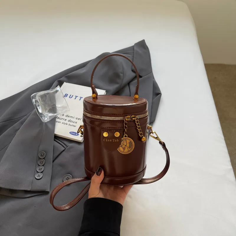Yalu PU One Shoulder Crossbody Bucket Bag, Handbag Regular Women's Coffee/Black/Brown/Burgundy-15