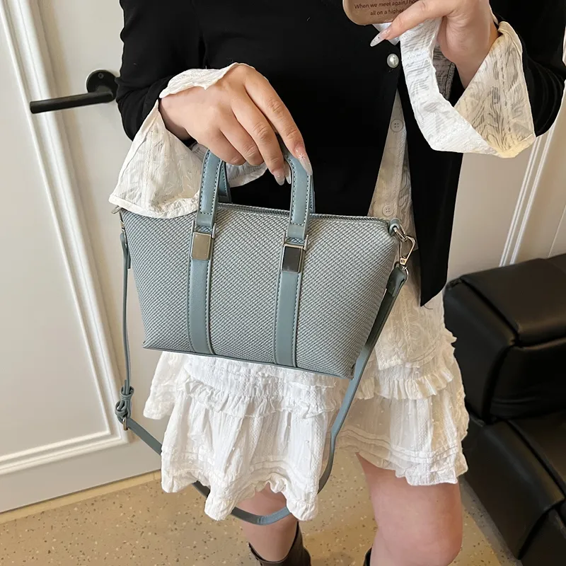 Yalu PU Handbag, Shoulder Bag, Crossbody Bag Regular Women's Black/White/Khaki/Blue-16