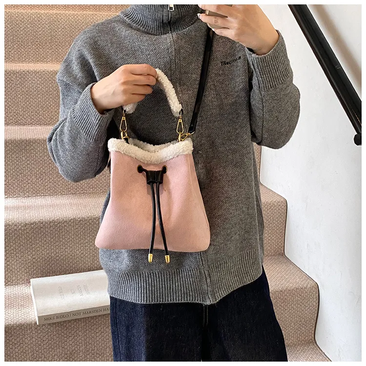 Yalu PU One Shoulder Handbag Women's Multicolor-17