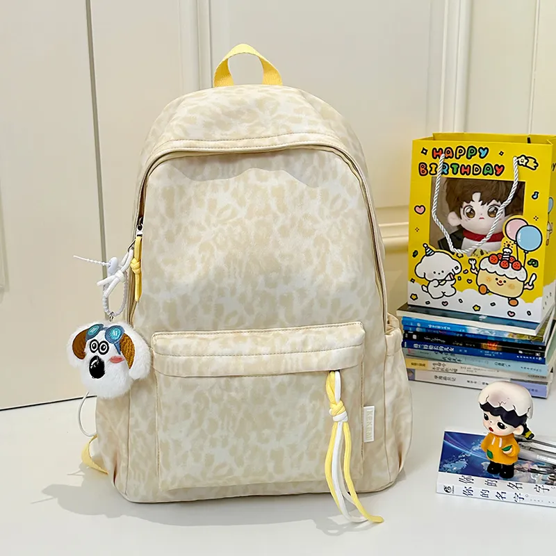 Yalu Nylon Backpack Unisex Multicolor-21