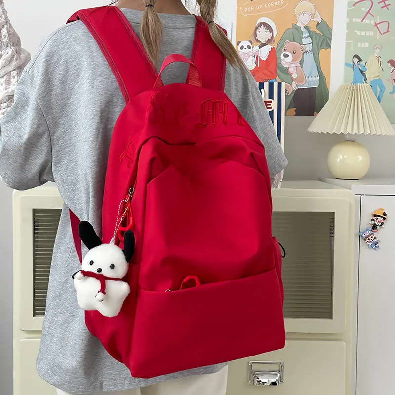 Yalu Nylon Backpack Unisex Multicolor-16