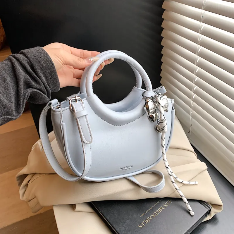 Yalu PU Shoulder Bag, Crossbody Bag, Handbag Regular Women's Silver/Black/Pink/Blue/White-27